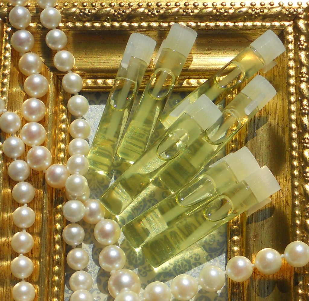 Luxury skincare serums and face cream products