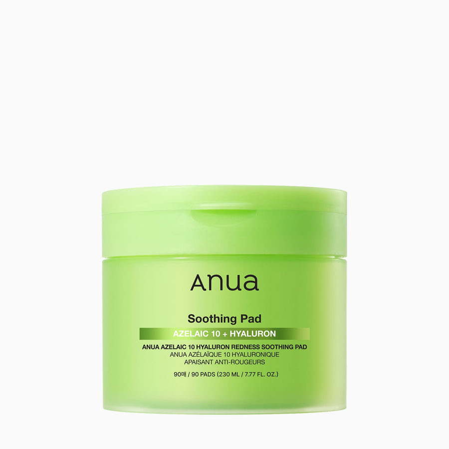 Anua Azelaic Acid 10% + Hyaluron Redness Soothing Pad (90 pads)