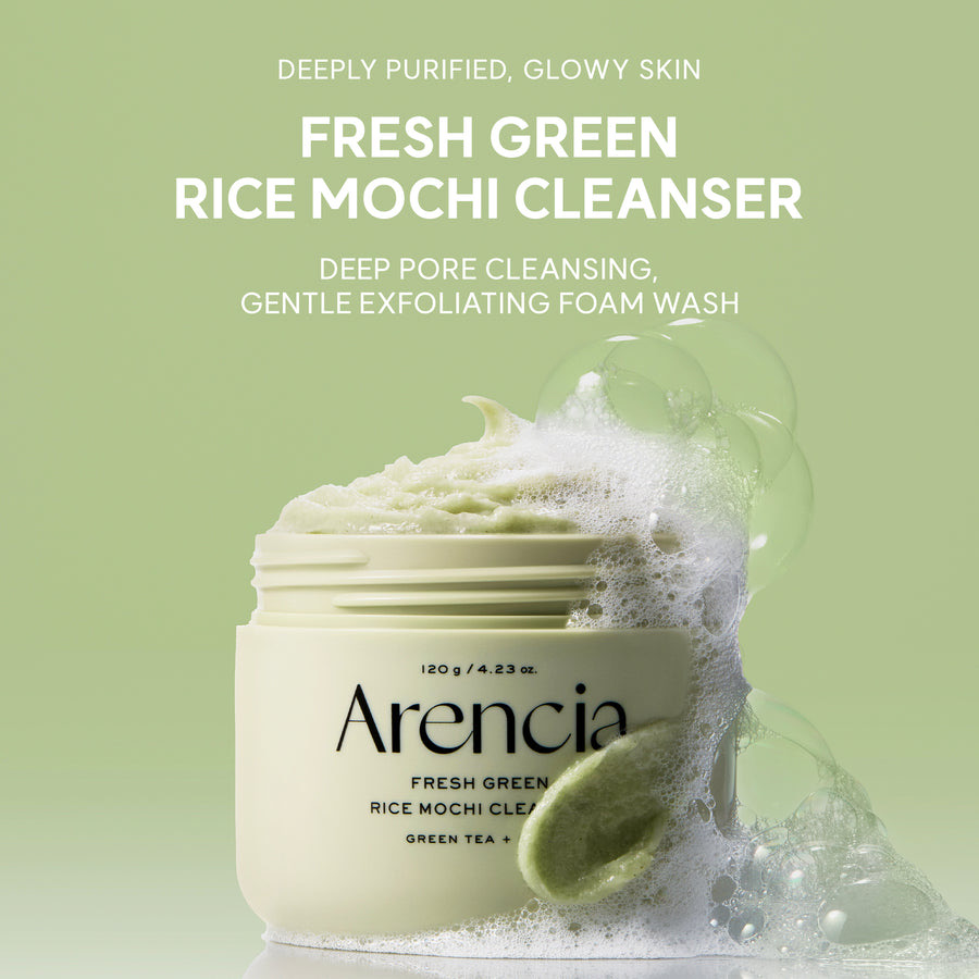 Arencia Fresh Green Rice Mochi Cleanser 120 g