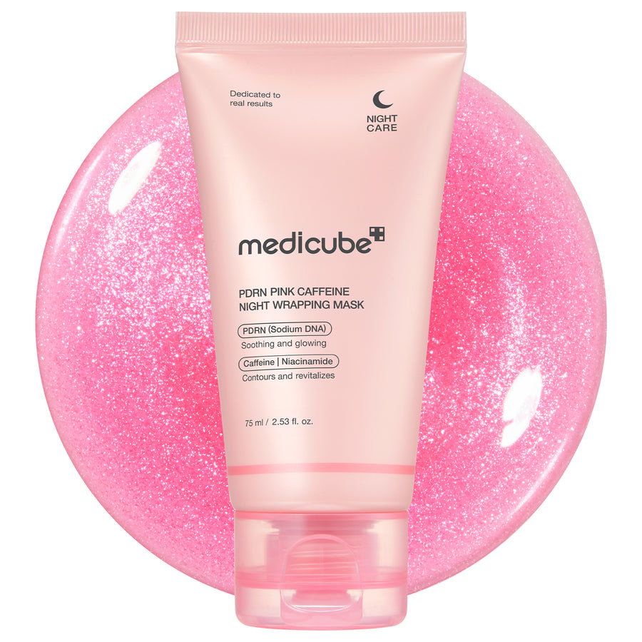 Medicube PDRN Pink Caffeine Overnight Wrapping Mask 75 ml