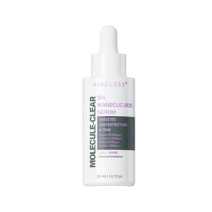 Nine Less Molecule-Clear Mandelic Acid Serum 30 ml