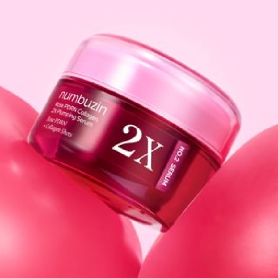 Numbuzin No.2 Rose PDRN Collagen 2X Mask